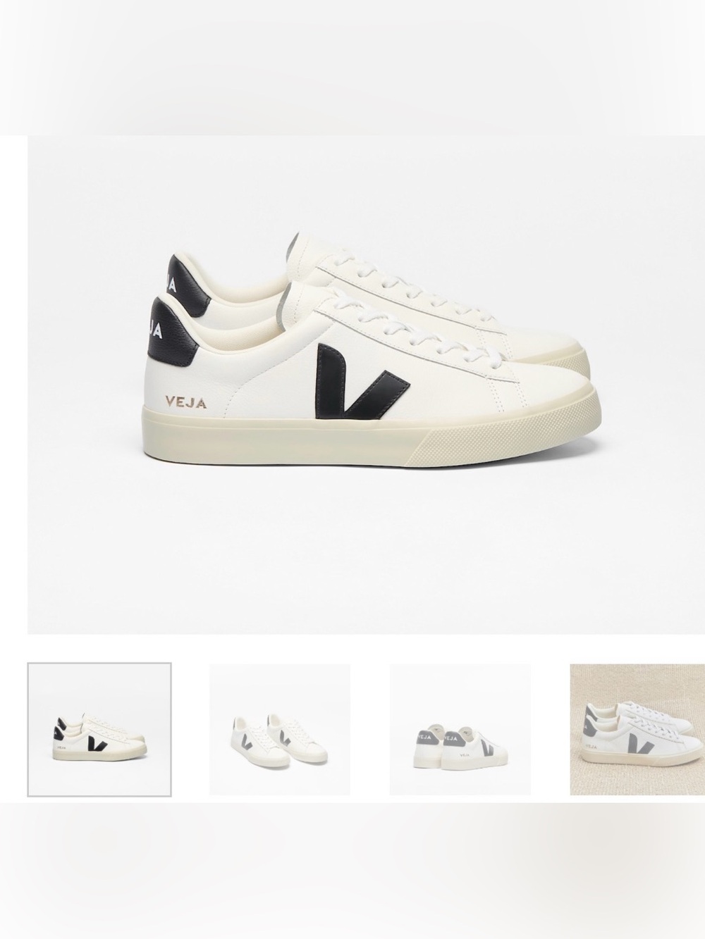 Veja Campo Leather Sneakers